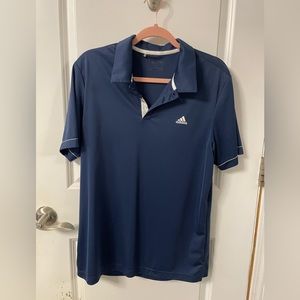 Men’s Adidas golf shirt blue